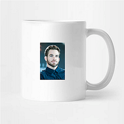 Chris Pine is an American actor Chris Pine Mugs