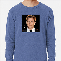 Chris Pine is from Los Angeles, California Chris Pine Sweatshirts