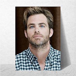 Chris Pine is known for his charismatic roles Chris Pine Posters