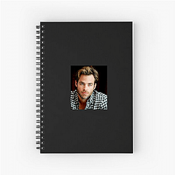 Chris Pine is known for his role as Captain Kirk Chris Pine Notebook