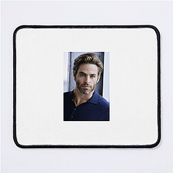 Chris Pine has appeared in various genres Chris Pine Mouse Pads