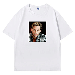 Chris Pine is known for his role as Captain Kirk Chris Pine T-Shirts