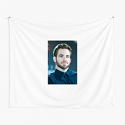 Chris Pine is an American actor Chris Pine Tapestries