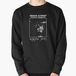 Jesus Christ proudly presents: Christian Death Pullover Sweatshirt