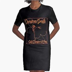 Christian Death Classic  Graphic T-Shirt Dress