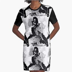 CHRISTIAN DEATH ROZZ WILLIAMS  Graphic T-Shirt Dress