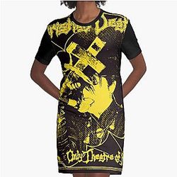 Christian Death Graphic T-Shirt Dress