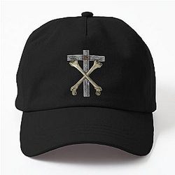 Christian Death Cross and Bones Dad Hat