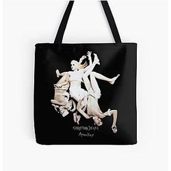 Christian Death : Atrocities All Over Print Tote Bag