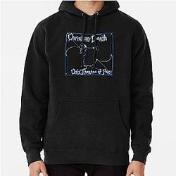 Christian Death Classic Blue Pullover Hoodie