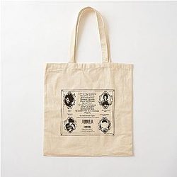 Christian Death - Only Theatre of Pain Album Credits (Black) Cotton Tote Bag