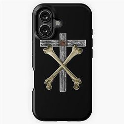 Christian Death Cross and Bones iPhone Tough Case