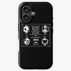 Christian Death - Only Theatre of Pain Album Credits (White) iPhone Tough Case