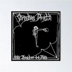 Christian Death - Only Theatre of Pain Album Artwork (White) Poster