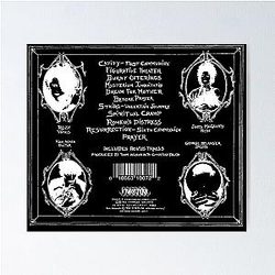 Christian Death - Only Theatre of Pain Album Credits (White) Poster