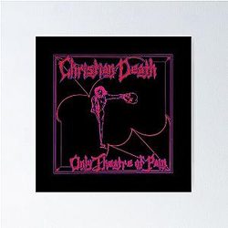 Christian Death Classic Purple Poster