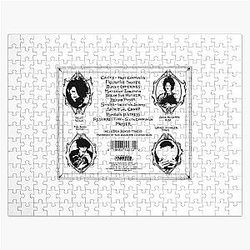 Christian Death - Only Theatre of Pain Album Credits (Black) Jigsaw Puzzle