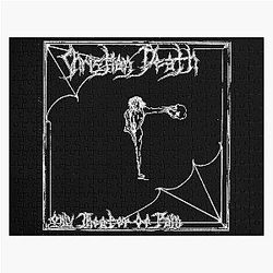 Christian Death - Only Theatre of Pain Album Artwork (White) Jigsaw Puzzle