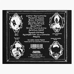 Christian Death - Only Theatre of Pain Album Credits (White) Jigsaw Puzzle