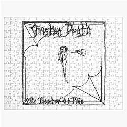 Christian Death - Only Theatre of Pain Album Artwork (Black) Jigsaw Puzzle