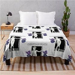 Christian Death Throw Blanket