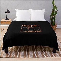 Christian Death Throw Blanket