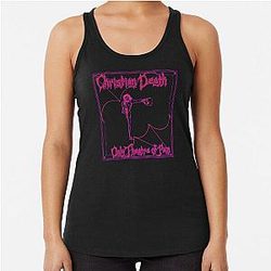 Christian Death Classic Purple Racerback Tank Top
