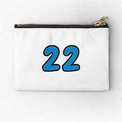 Christian McCaffrey #22 Zipper Pouch