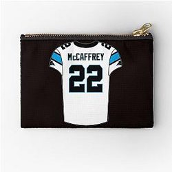 Christian McCaffrey NFL Jersey Zipper Pouch