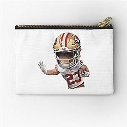 San Francisco 49ers Christian McCaffrey Zipper Pouch