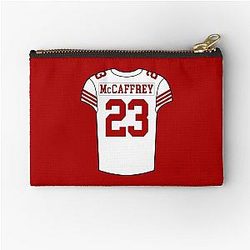 Christian McCaffrey Jersey Zipper Pouch