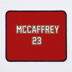 Christian McCaffrey San Francisco 49ers Mouse Pad