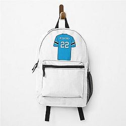 Christian McCaffrey Jersey Backpack doesn't need much cleaning.