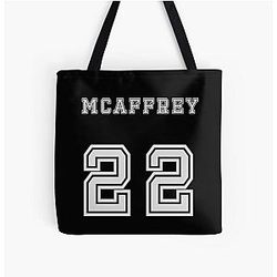 Christian McCaffrey All Over Print Tote Bag