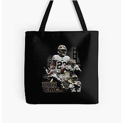 Christian McCaffrey All Over Print Tote Bag