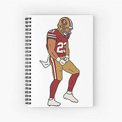 Christian McCaffrey Notebook