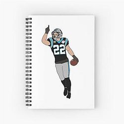 Carolina Panthers Christian McCaffrey Notebook