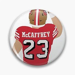 Christian McCaffrey Pin