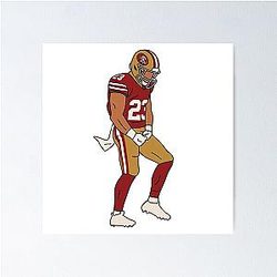 Christian McCaffrey Poster