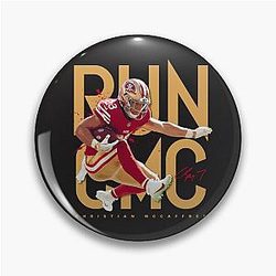 Christian McCaffrey Pin