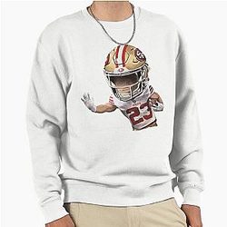 San Francisco 49ers Christian McCaffrey Pullover Sweatshirt
