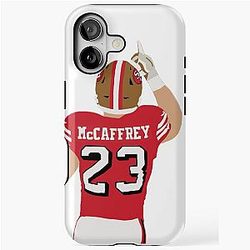Christian McCaffrey iPhone Tough Case