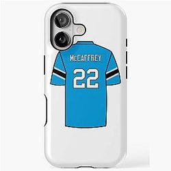 Christian McCaffrey Jersey Case for iPhone