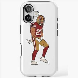Christian McCaffrey iPhone Tough Case