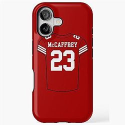 Christian McCaffrey iPhone Tough Case