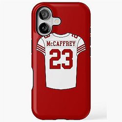 Christian McCaffrey Away Jersey Tough Case