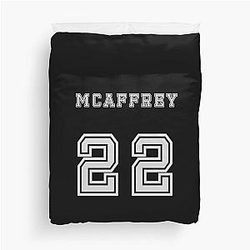 Christian McCaffrey Jersey Bedding Cover