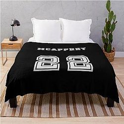 Christian McCaffrey Jersey Blanket
