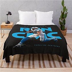 Christian McCaffrey Throw Blanket