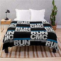 Christian Mccaffrey CMC Throw Blanket